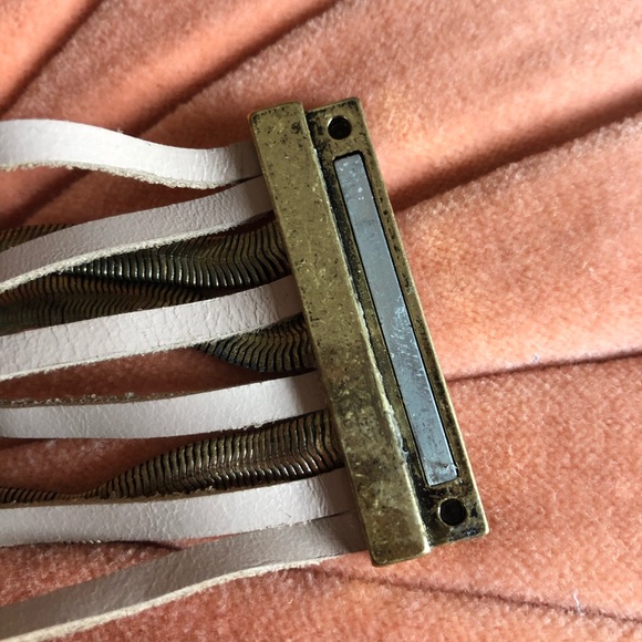 Free People Magnetic Leather Bracelette - Picture 6 of 7